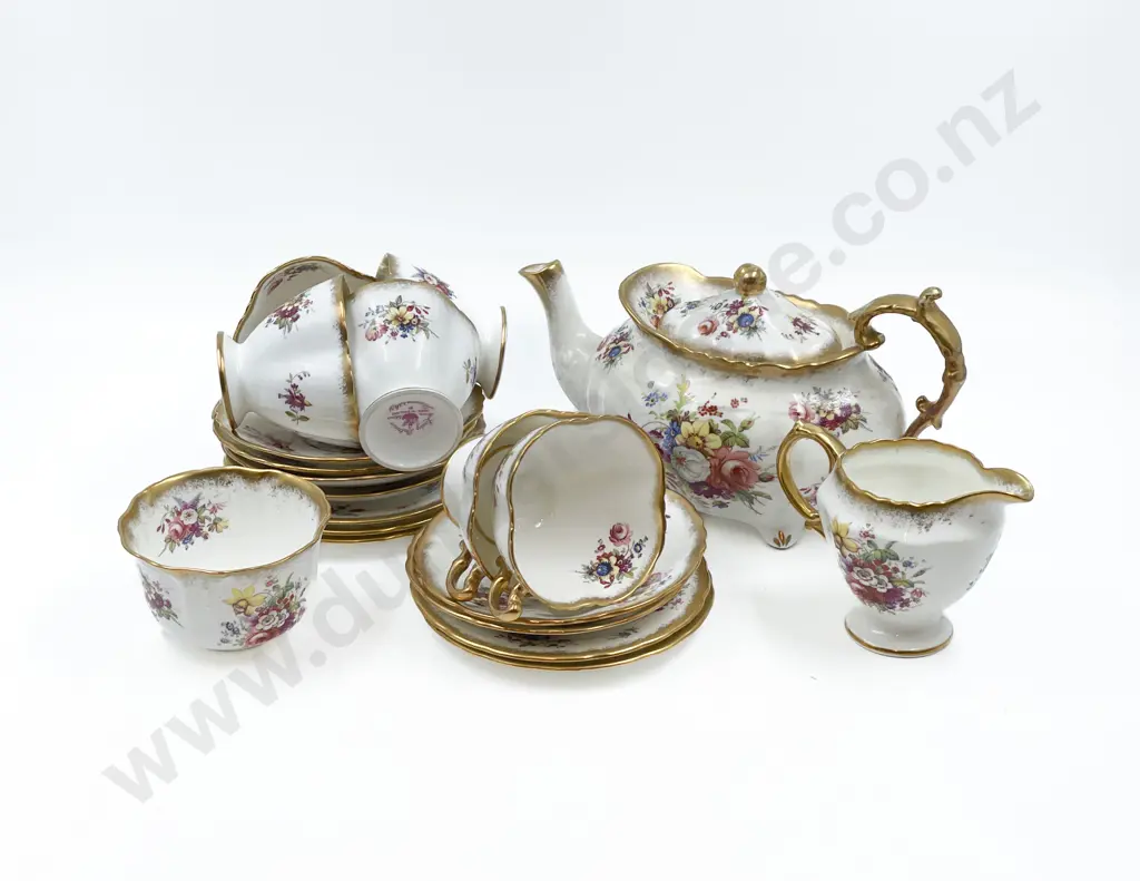 Hammersley "Lady Patricia" Part Tea Set Image 1++