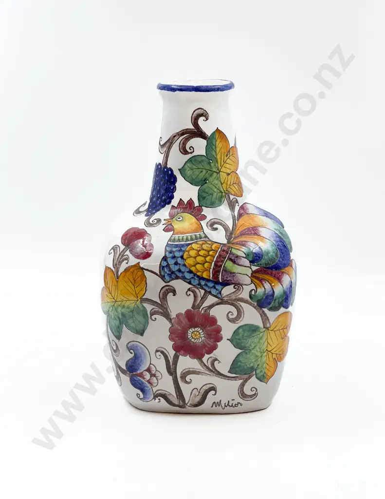 Large Italian Bottle Neck Vase Image 1++