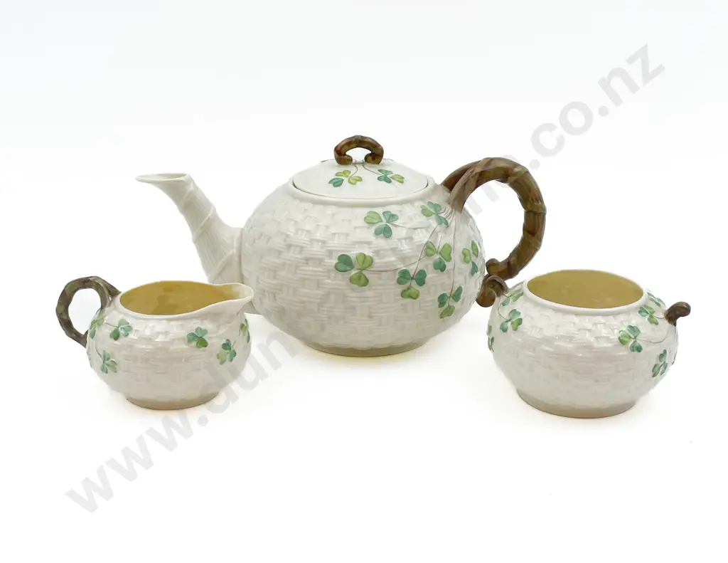 Three Pieces of Belleek Image 1++