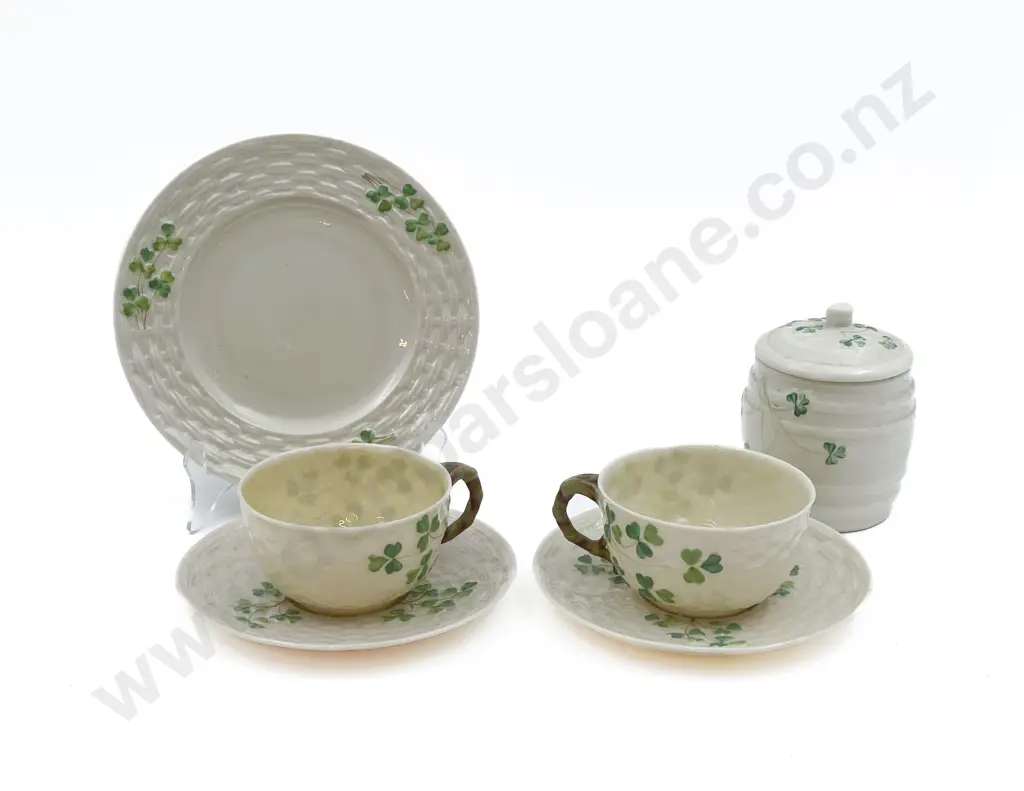Six Pieces of Belleek Image 1++