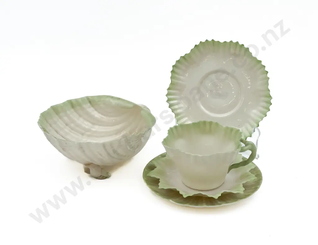 Five Pieces of Belleek Image 1++