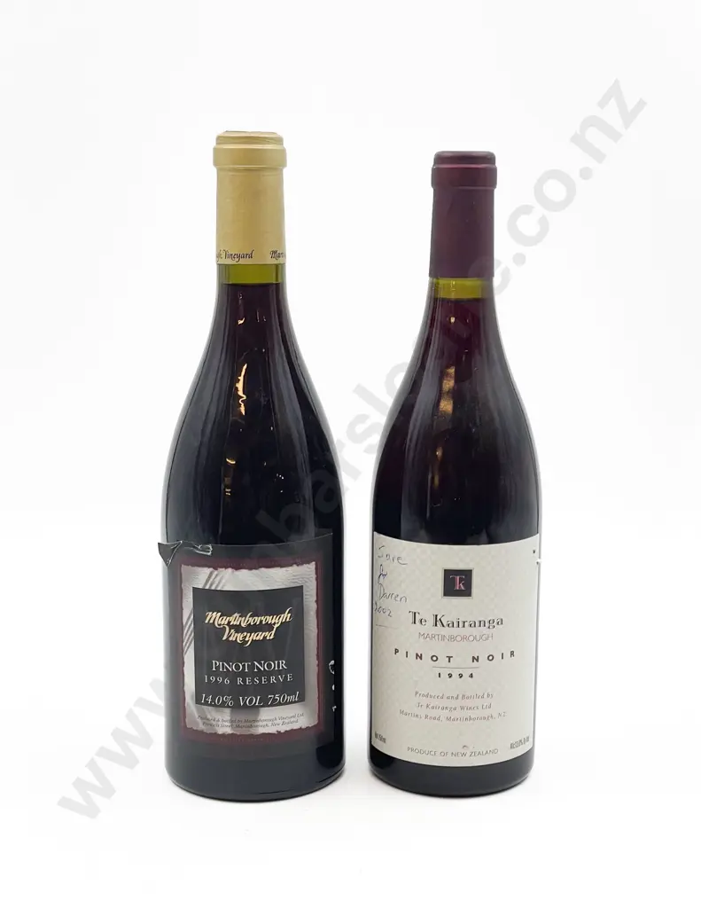Two NZ Pinot Noirs Image 1++