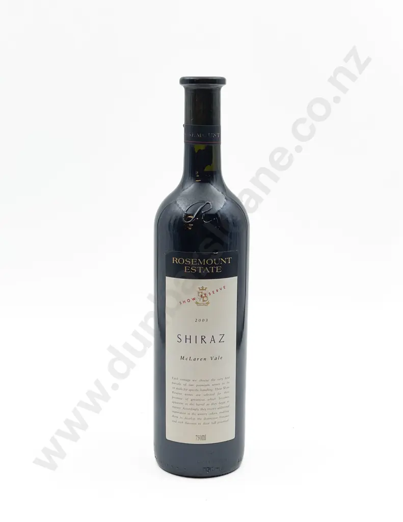 Rosemount Estate Australian Shiraz 2003 Image 1++