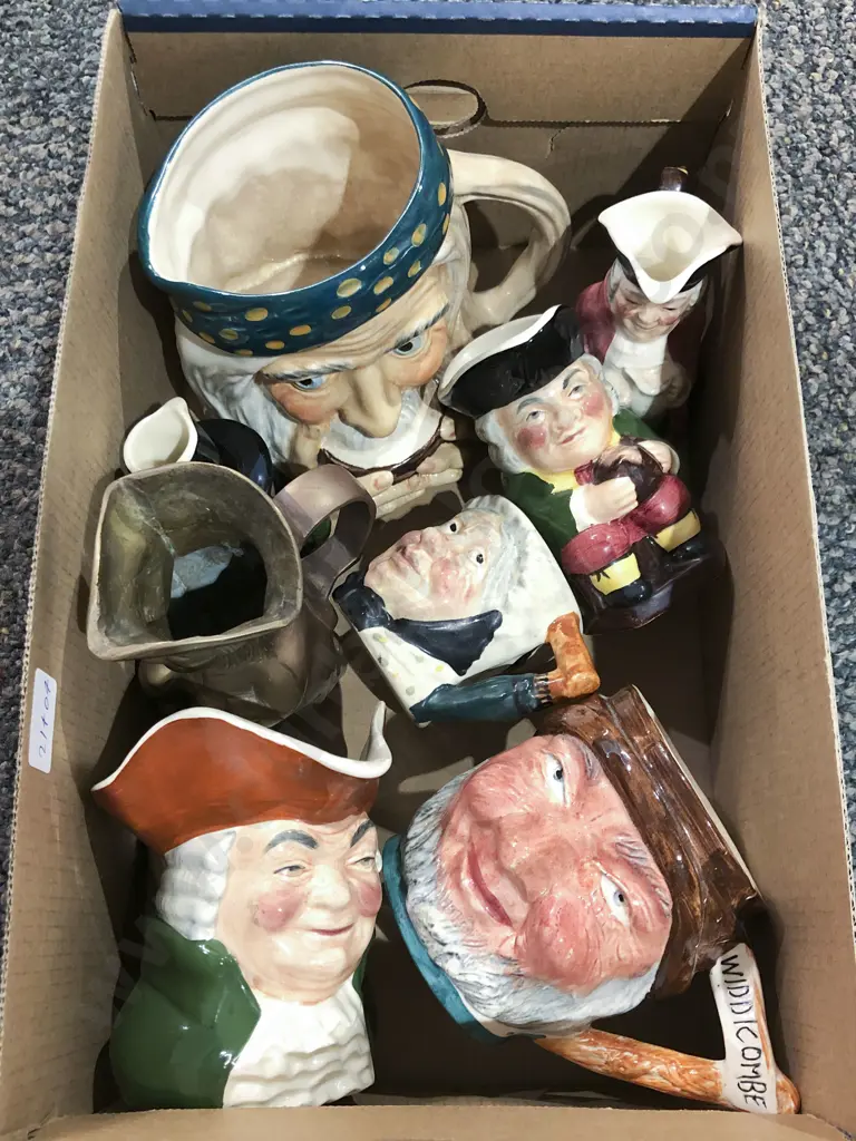Quantity of Assorted Character Jugs etc Image 1++
