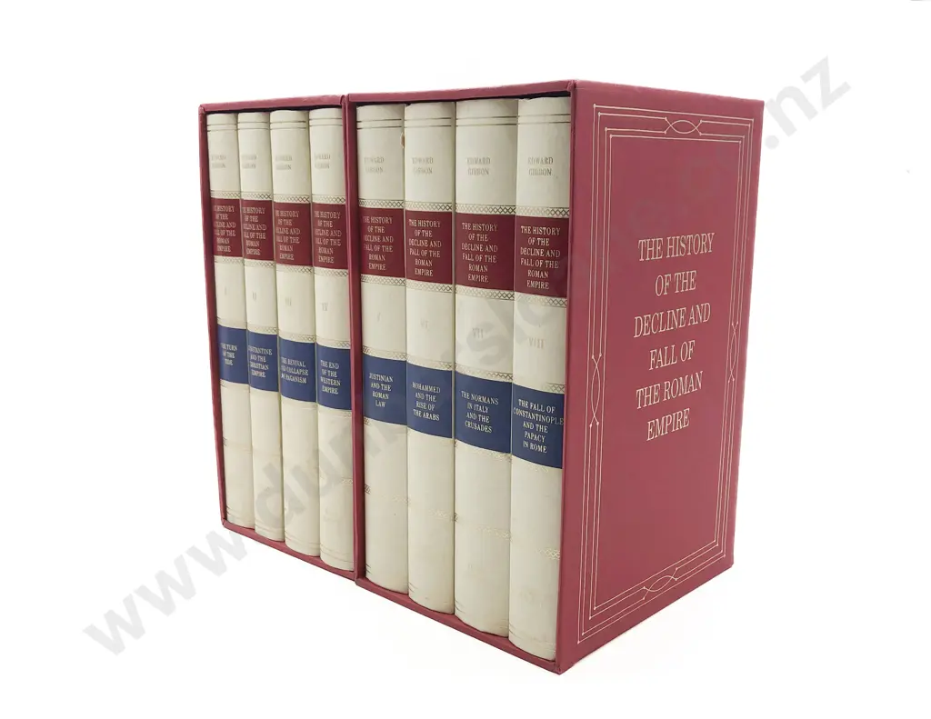 The History Of The Decline and Fall Of The Roman Empire - Two Folio Society Box Sets Image 1++