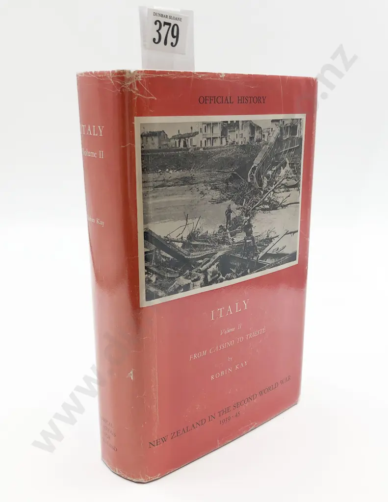 Official History of NZ In The Second World War - Italy Vol.2 by Robin Kay Image 1++