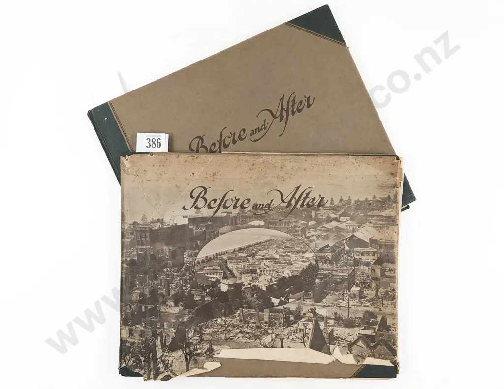 Two Copies of Before and After "Hawkes Bay" Image 1++