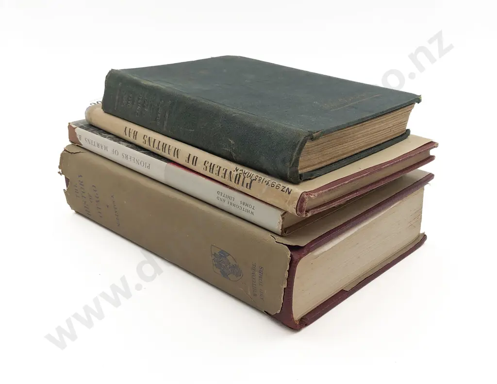 Four Assorted Early NZ Reference Volumes Image 1++