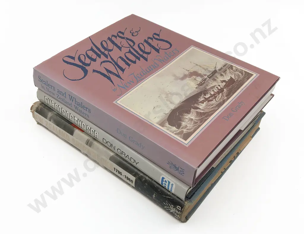 Three NZ Nautical History Reference Volumes Image 1++