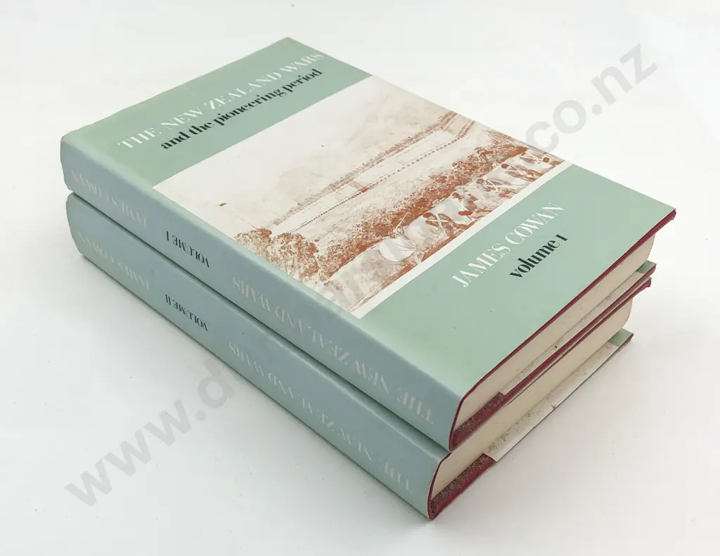 The NZ Wars And The Pioneering Period Vol 1 & 2 - James Cowan Image 1++