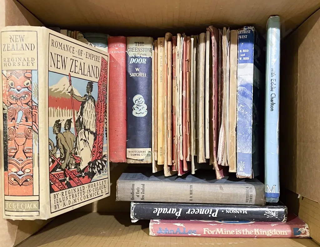 Qty of Assorted Early NZ Reference Volumes Image 1++