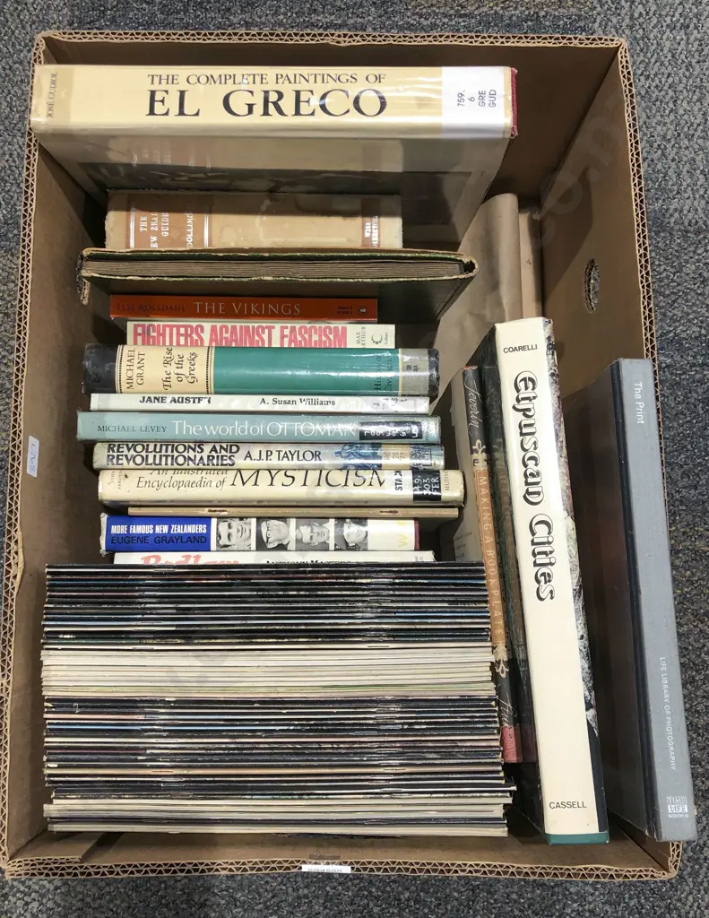 Box of Assorted Ancient History Volumes Image 1++