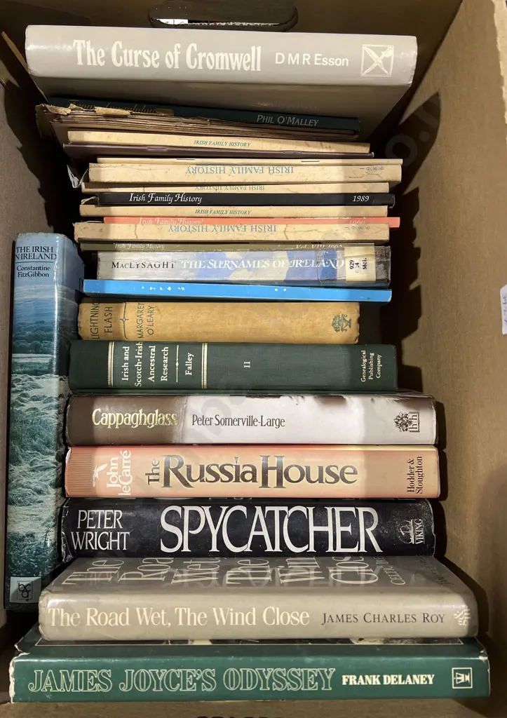 Box of Assorted Books Image 1++