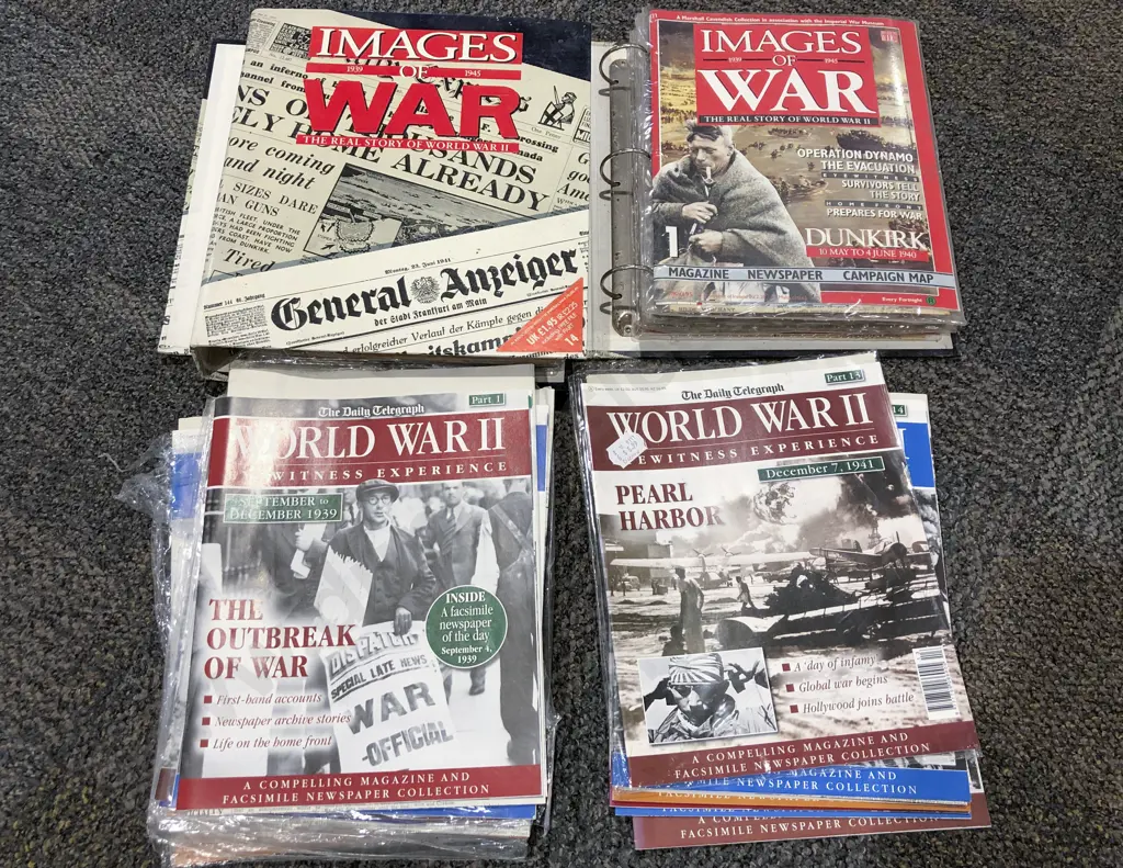 Quantity of WWII Reference Magazines Image 1++