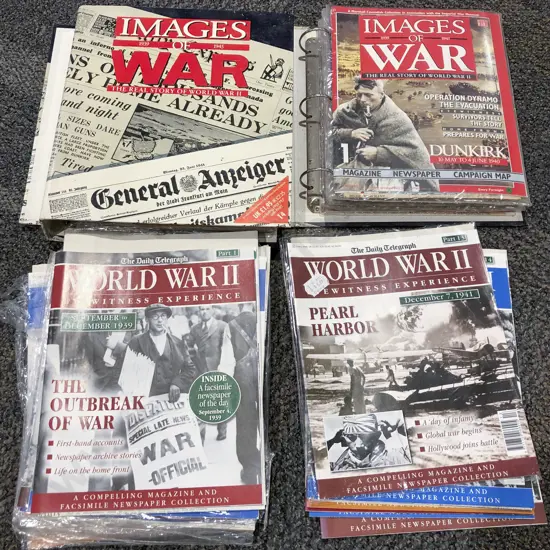 Quantity of WWII Reference Magazines
