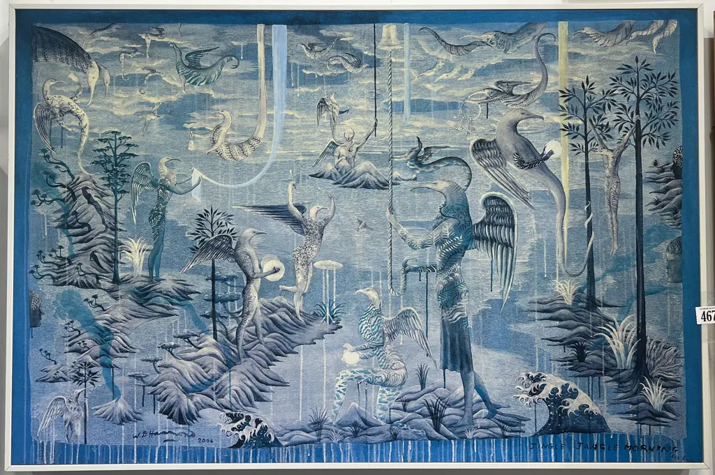 Bill Hammond - Jingle Jangle Morning - Print on Board Image 1++
