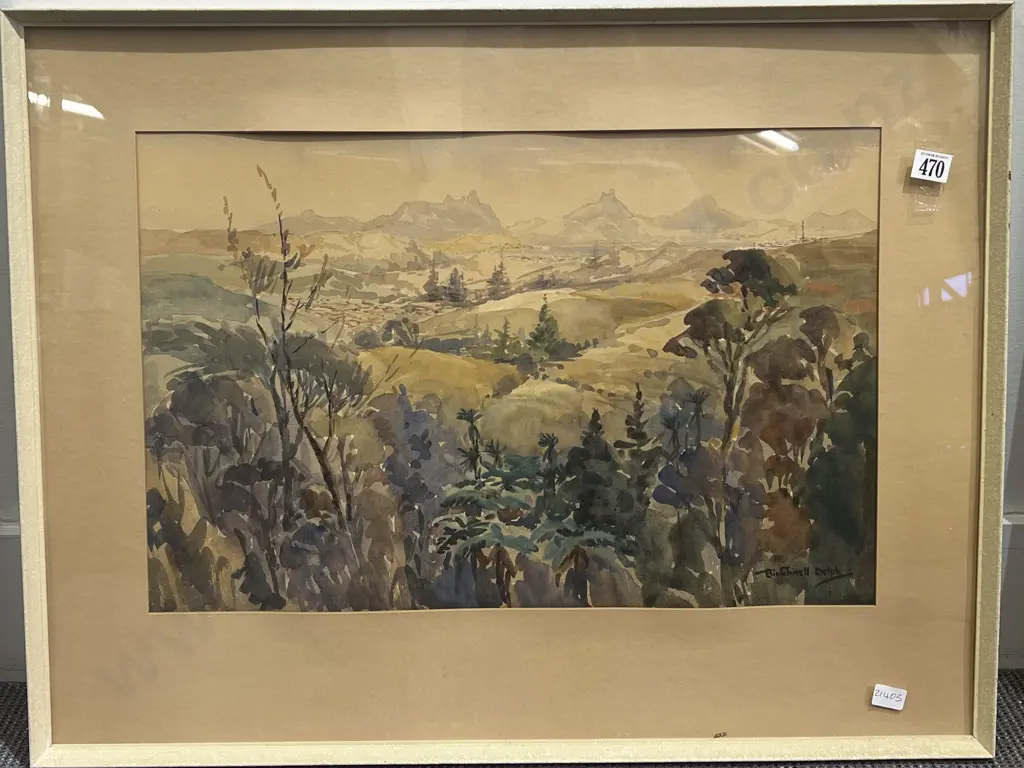 Birchnell Delph - W/C Landscape Image 1++