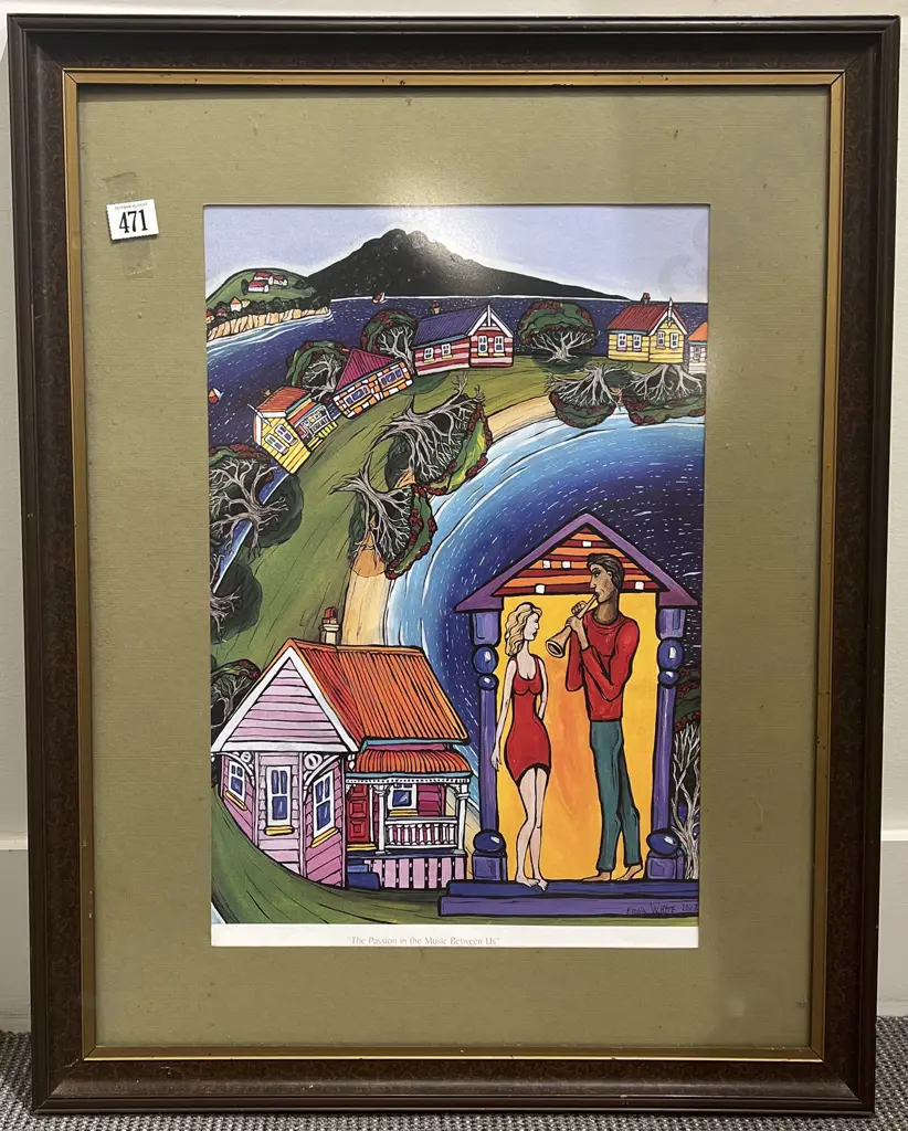 Fiona Whyte - The Passion and the Music Between Us - Print Image 1++