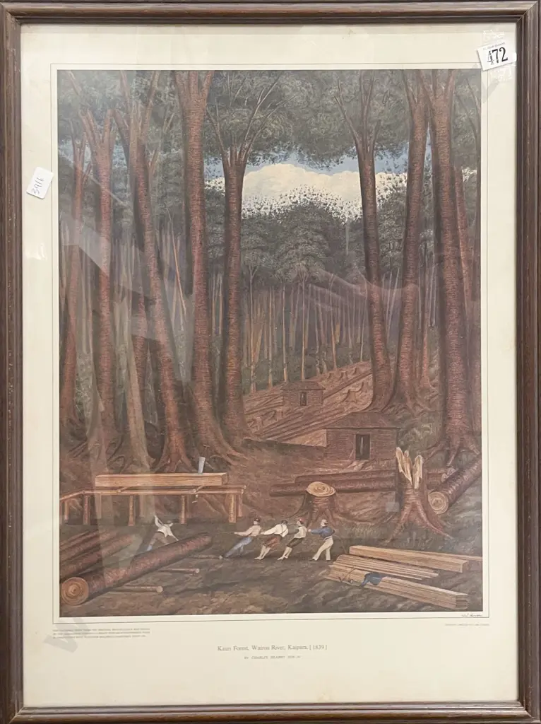 Turnbull Library Charles Heaphy Print Image 1++