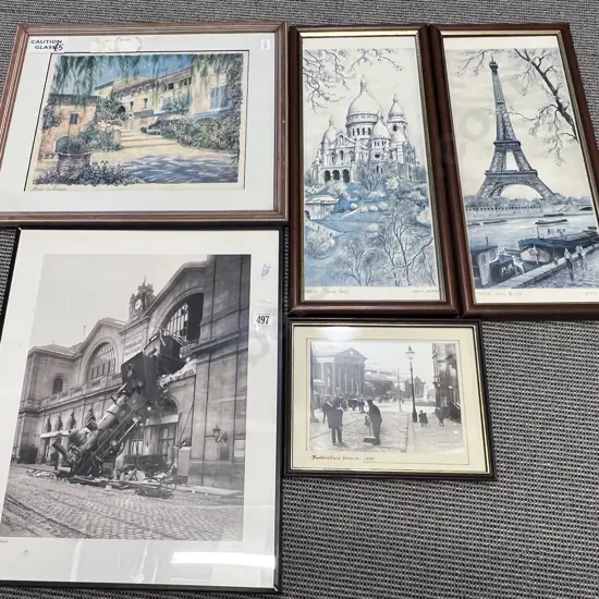 Six Assorted Prints