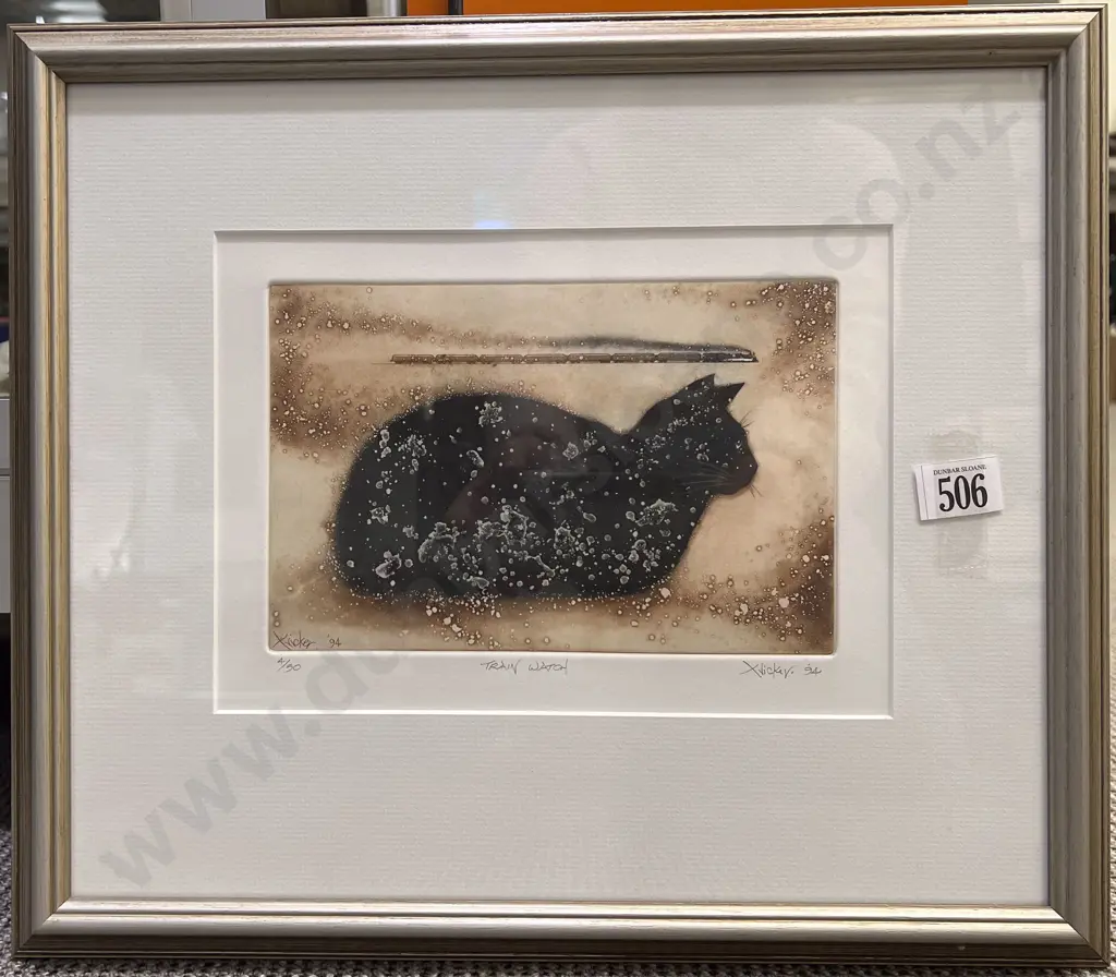 Gary Tricker - Train Watch - Signed Ltd Ed. Print Image 1++