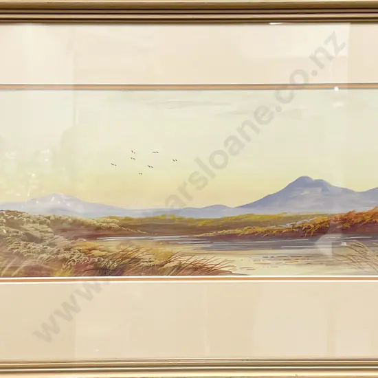 Rix Carlton - Acrylic Coastal Scene