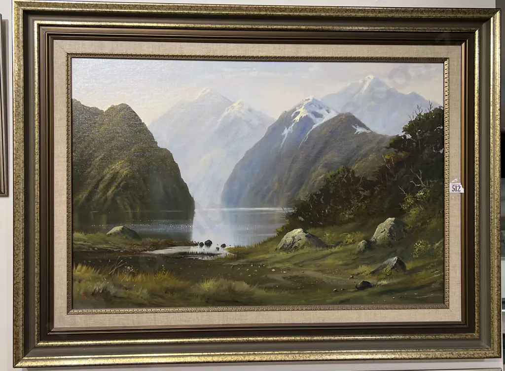 Roy Sefton - New Zealand Lake & Mountains Image 1++
