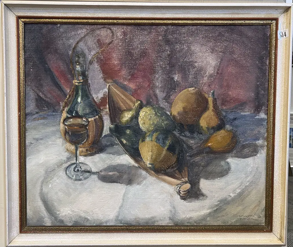 Kenneth Turner - Oil Still Life Image 1++