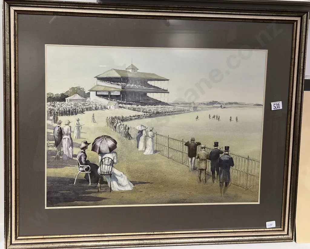 Garrick Tremain - Edwardian Race Meeting - W/C Image 1++