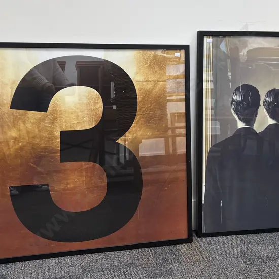 Two Modern Framed Prints