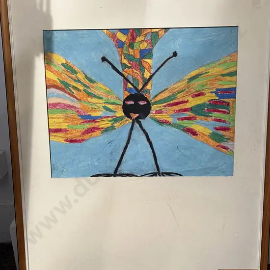 Neil Meyers - Honoured Bird - Pastel on Paper
