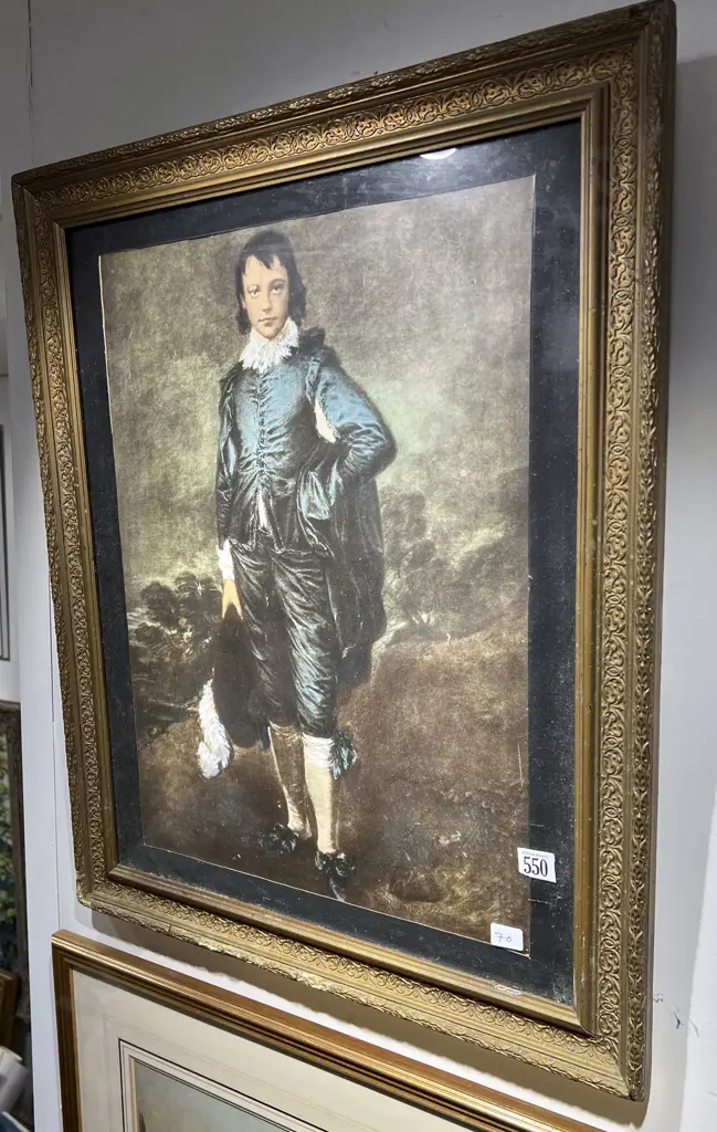 Gilt Framed Classical Print Image 1++
