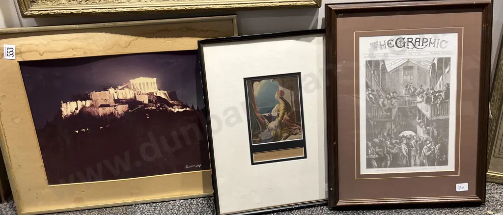 Three Framed Prints Image 1++