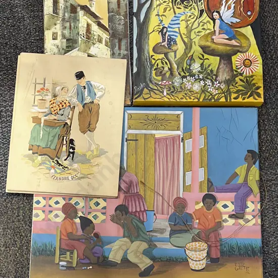 Ten Assorted Artworks