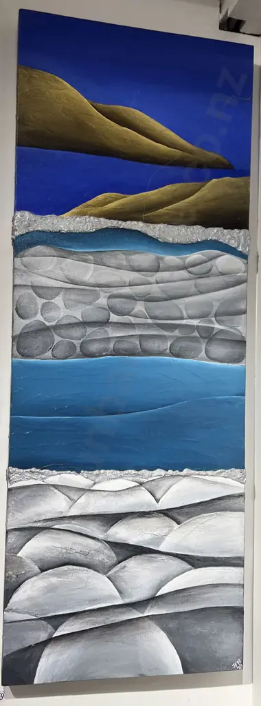 J.F.N - Mixed Media Canvas Work Image 1++