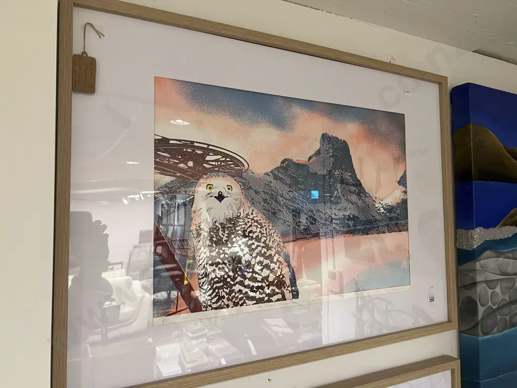 K. Howard - Fathers Mountain Landscape - Ltd Ed. Print Image 1++