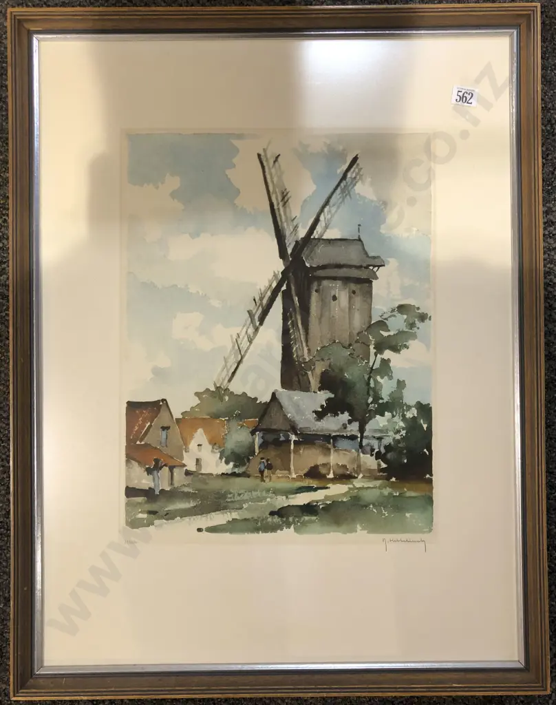 R. Hebbelinck - Limited Edition Print Image 1++