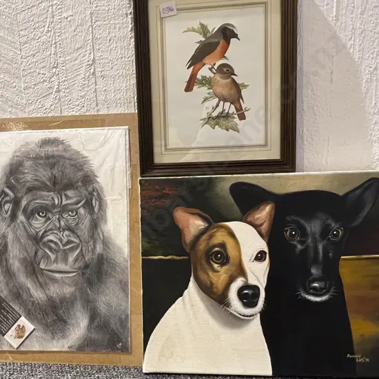 Ronnie Lips - Dog Study together with Two Others