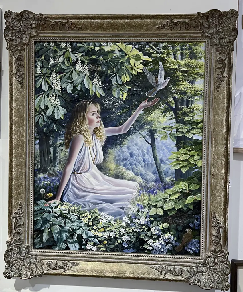 Unknown Artist - Serenity - Oil on Canvas Image 1++