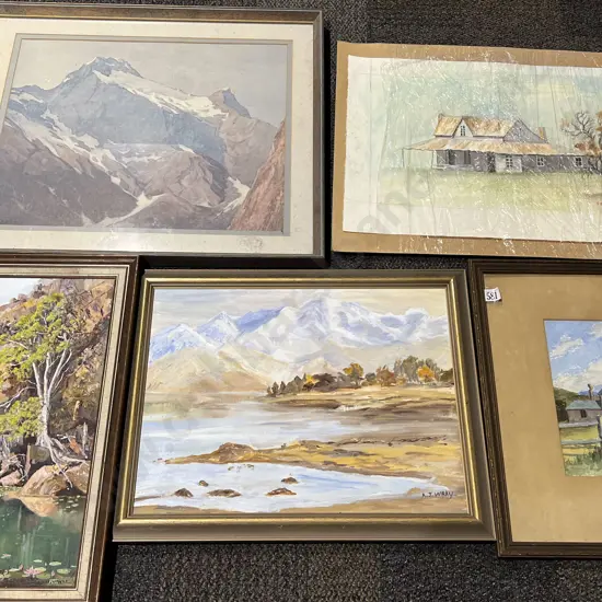 Seven Assorted Prints and Originals