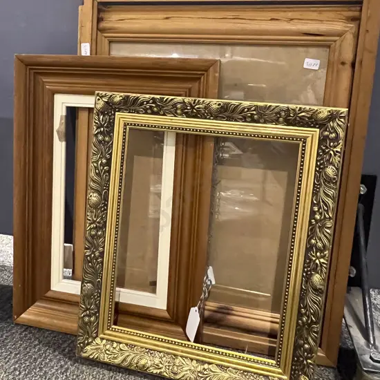 Four Assorted Empty Frames