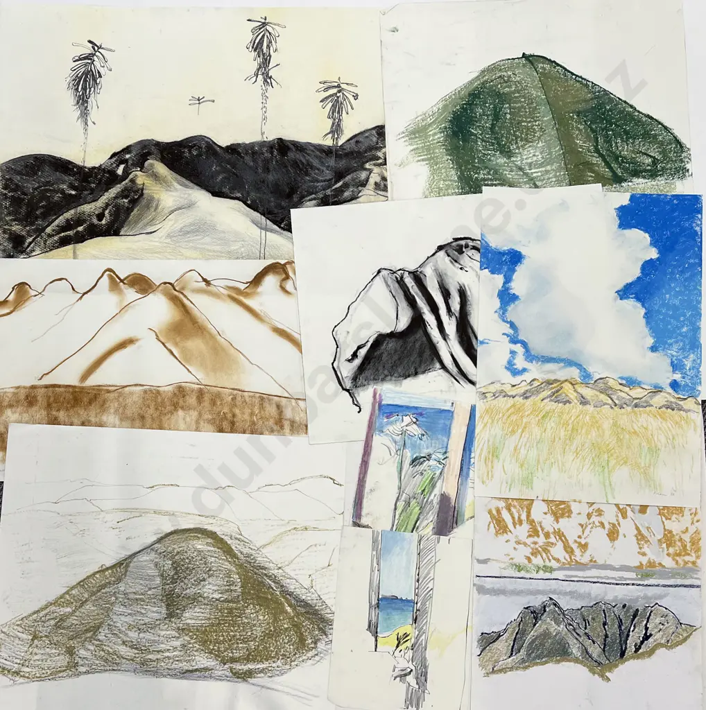 Susan Skerman - Large Quantity Unframed Sketches Image 1++