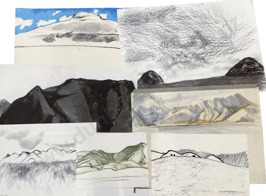 Susan Skerman - Large Quantity Unframed Sketches Image 1++
