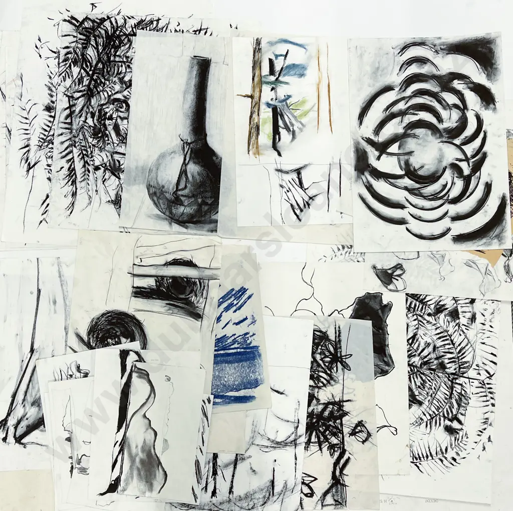 Susan Skerman - Large Quantity Unframed Sketches Image 1++