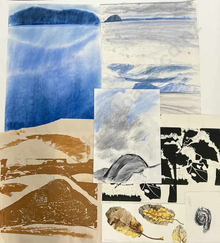 Susan Skerman - Large Quantity Unframed Sketches Image 1++