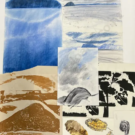 Susan Skerman - Large Quantity Unframed Sketches