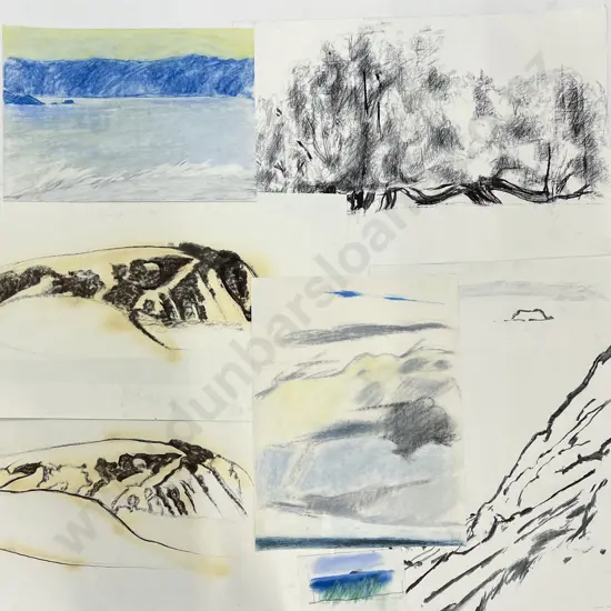 Susan Skerman - Large Quantity Unframed Sketches