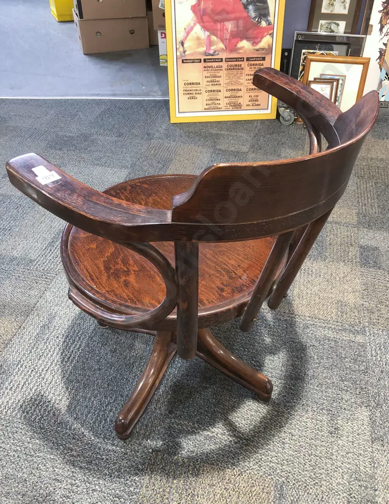 Oak Captains Chair Image 1++