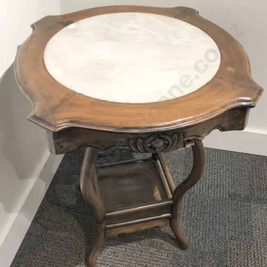 Chinese Marble Top Centre Table