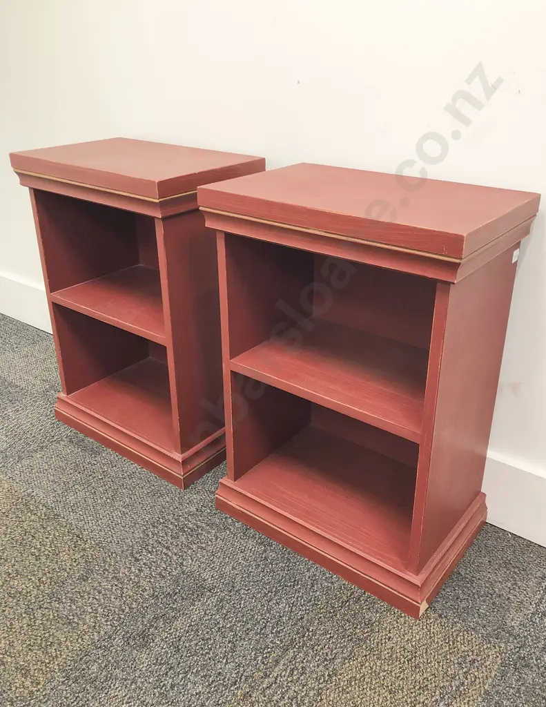 Pair of Bedside Shelves Image 1++